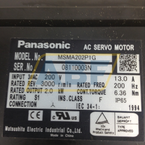 MSMA202P1G Panasonic