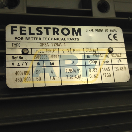3F3A-112MA-4B3 Felstrom