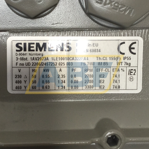 1LE1001-0CA32-2FA4 Siemens