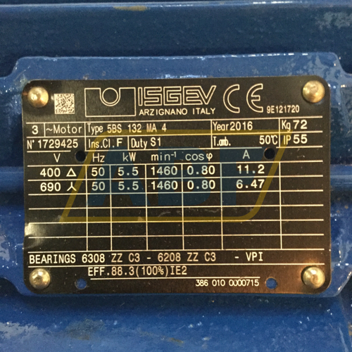 5BS132MA4-B3 Isgev