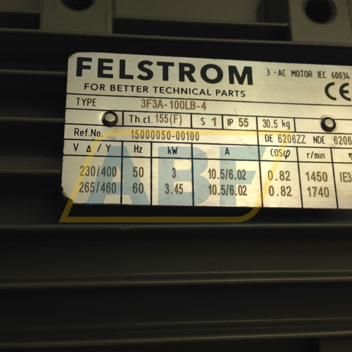 3F3A-100LB-4B34 Felstrom