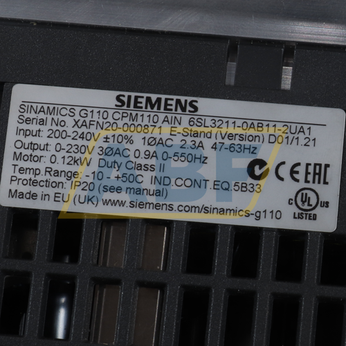 6SL3211-0AB11-2UA1 Siemens