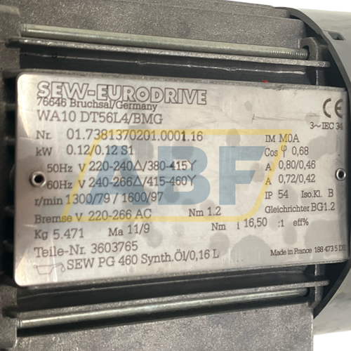 WA10DT56L4/BMG-I16,50 SEW-EURODRIVE