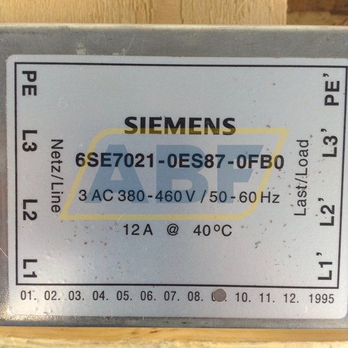 6SE7021-0ES87-0FB0 Siemens