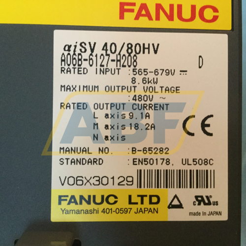 A06B-6127-H208 Fanuc