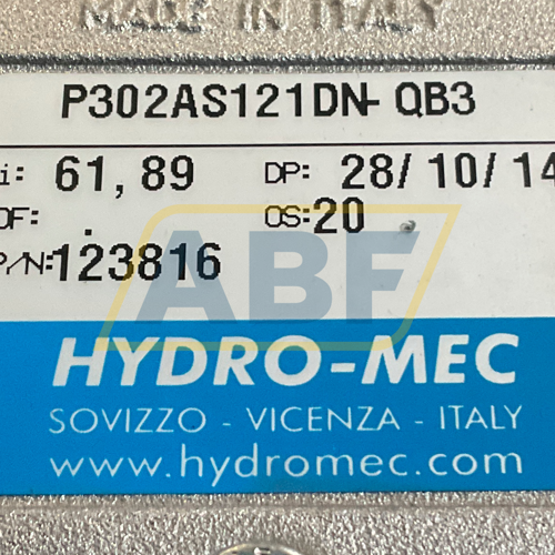 P302AS121DN-QB3 Hydro-Mec