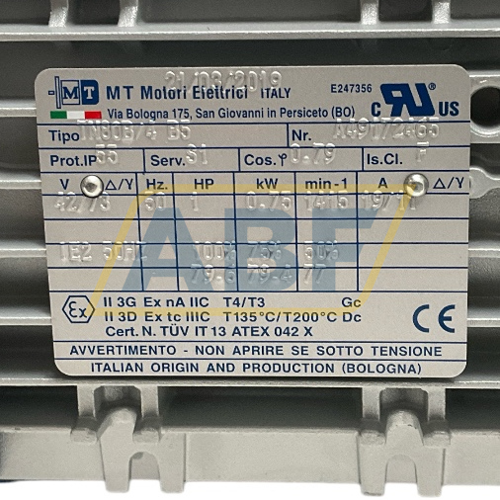 TN80B/4B5 MT Motori Elettrici