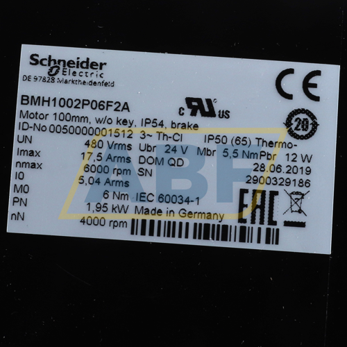 BMH1002P06F2A Schneider Electric