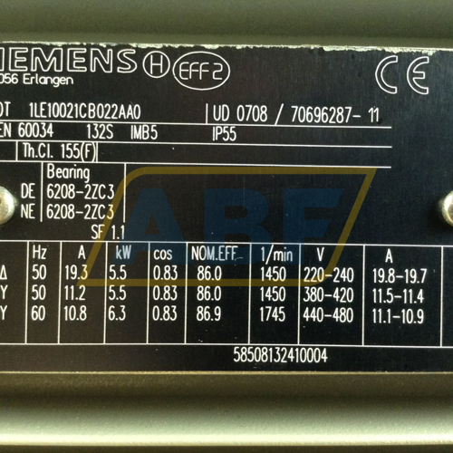 1LE1002-1CB02-2AA0 Siemens