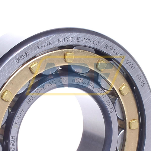 High Capacity 33mm Width Single Row Straight Bore Flanged FAG NJ313E-M1-C3 Cylindrical Roller Bearing Brass/Bronze Cage 140mm OD Metric Removable Inner Ring C3 Clearance 65mm ID