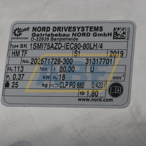 SK1SMI75AZD-80LH/4-80 Nord Drive Systems