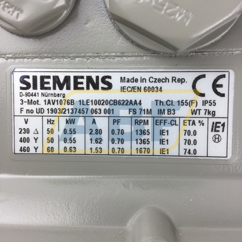 1LE1002-0CB62-2AA4 Siemens