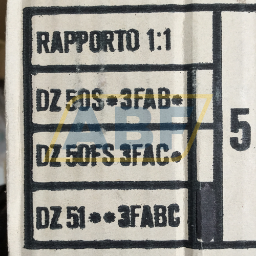 DZ-51-3FABC DZ Trasmissioni