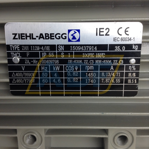 ZAH112M-4/HE-B3 Ziehl-Abegg