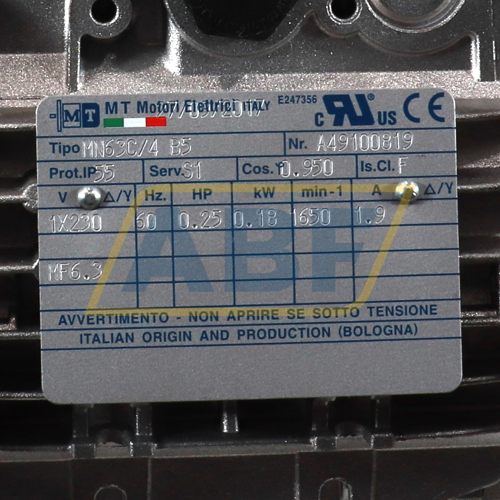 MN63C/4B5 MT Motori Elettrici