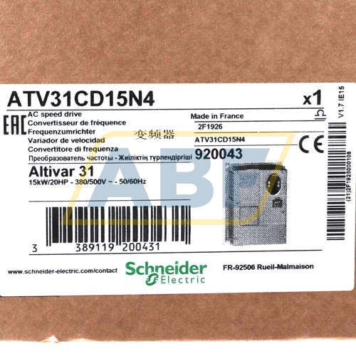 ATV31CD15N4 Schneider Electric