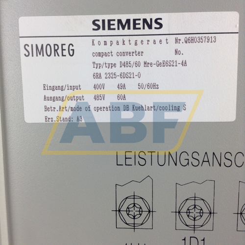 6RA2325-6DS21-0 Siemens