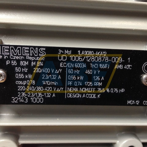 1LA9080-4KA12 Siemens