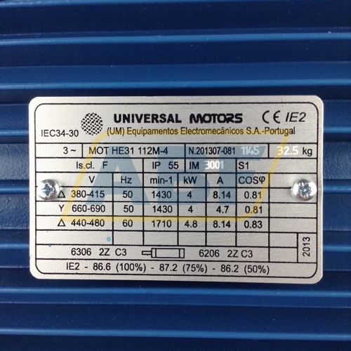 HE31112M-4B5 Universal Motors