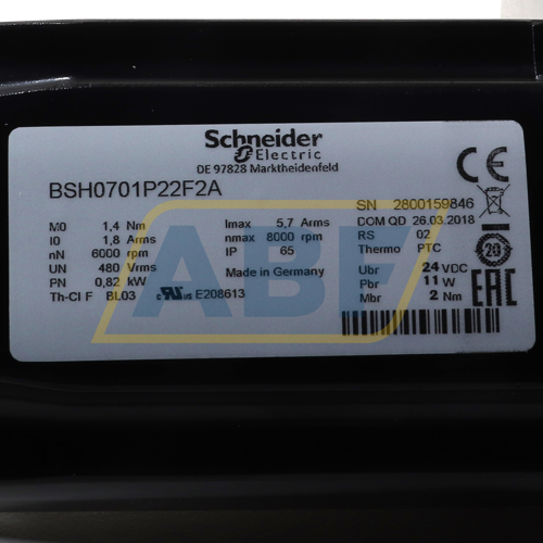 BSH0701P22F2A Schneider Electric