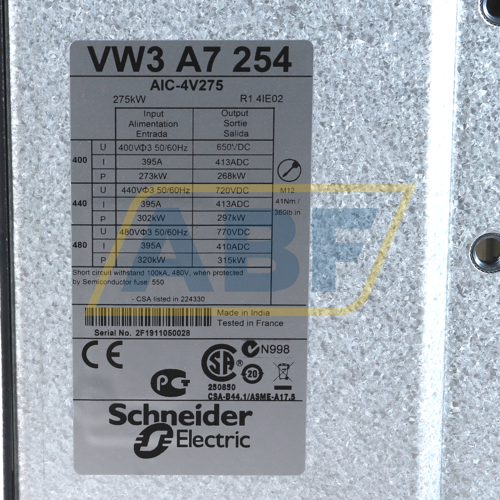 VW3A7254 Schneider Electric