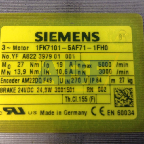 1FK7101-5AF71-1FH0 Siemens
