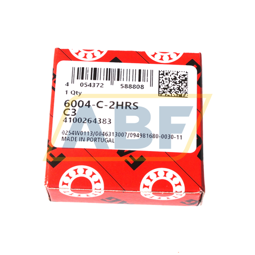 Deep groove ball bearing 6004 c 2hrs c3 fag 20x42x12 mm