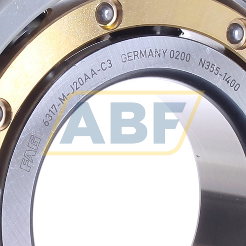 FAG Deep Groove Ball Bearing 6317-J20AA-C3 main image 1