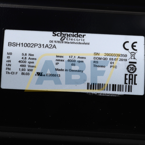 BSH1002P31A2A Schneider Electric