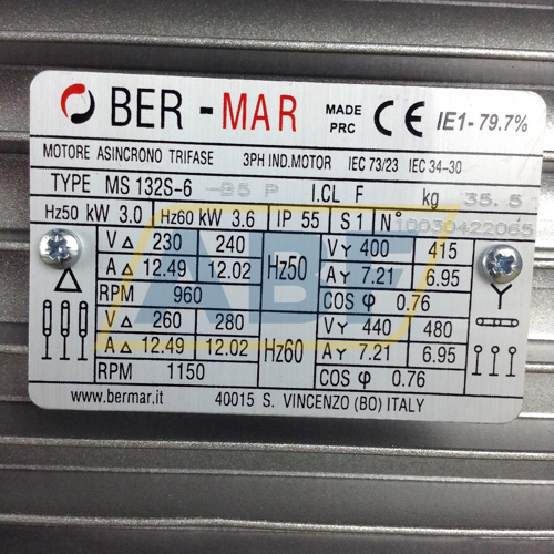 MS132S-6-B5 BER-MAR