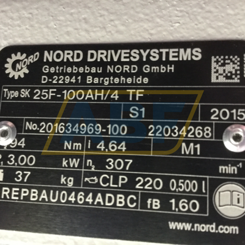 SK25F-100AH/4TF Nord Drive Systems