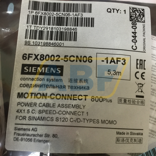 6FX8002-5CN06-1AF3 Siemens