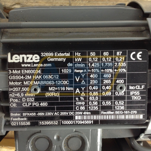 GSS04-2M-HAK063C12 Lenze