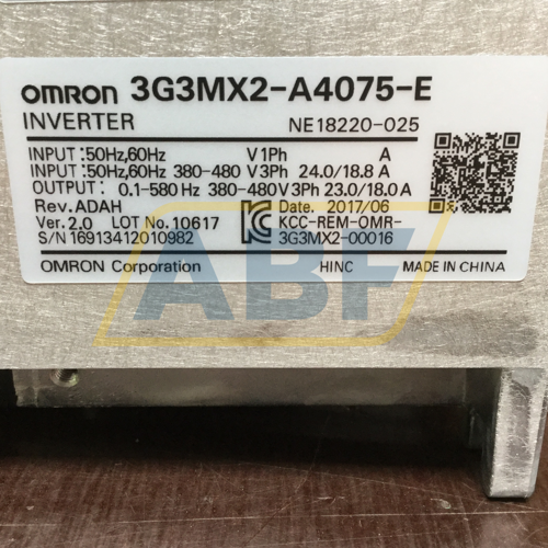 3G3MX2-A4075-E Omron