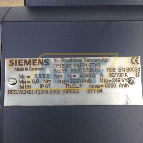 1FT6081-8AF71-7TA2 Siemens