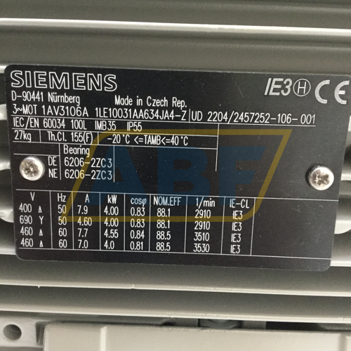 1LE1003-1AA63-4JA4-Z Siemens