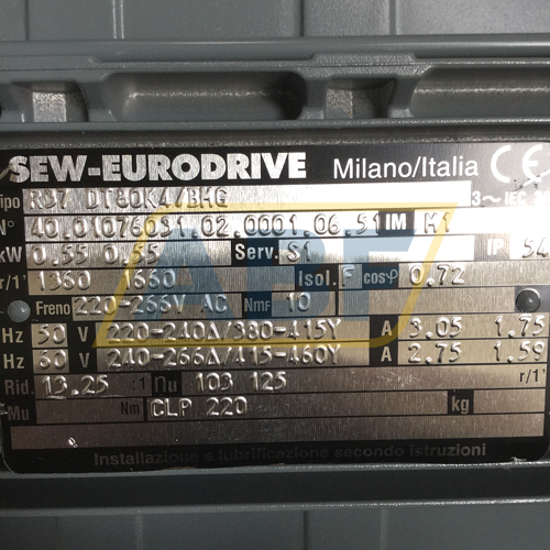 R37DT80K4/BMG SEW-EURODRIVE