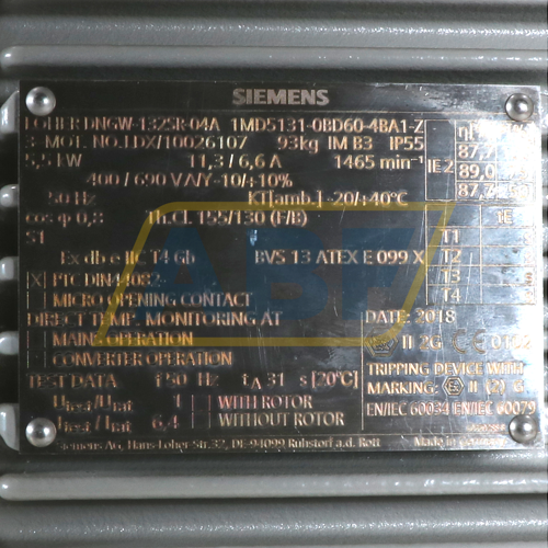 1MD5131-0BD60-4BA1-Z Siemens