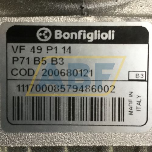 VF49P114P71B5B3 Bonfiglioli
