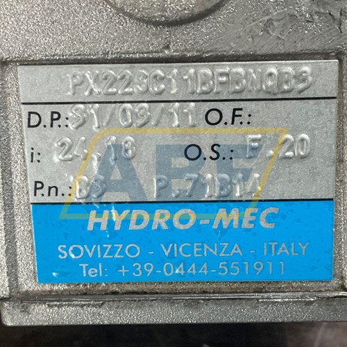 PX22SC11-BFBN-QB3 Hydro-Mec