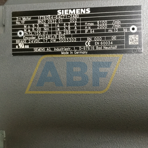 1FT6064-6AC71-3AB0 Siemens