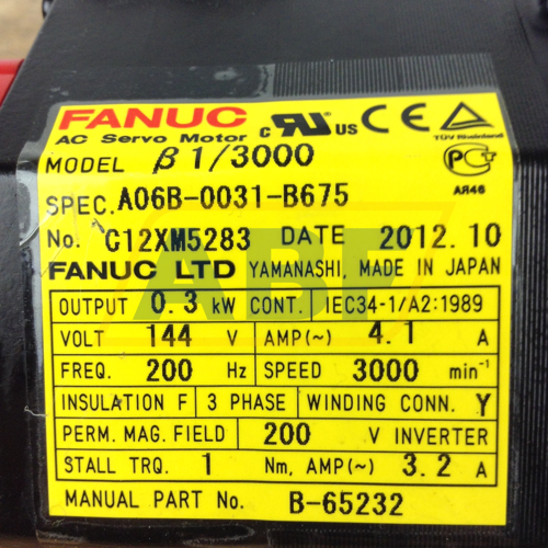 A06B-0031-B675 Fanuc