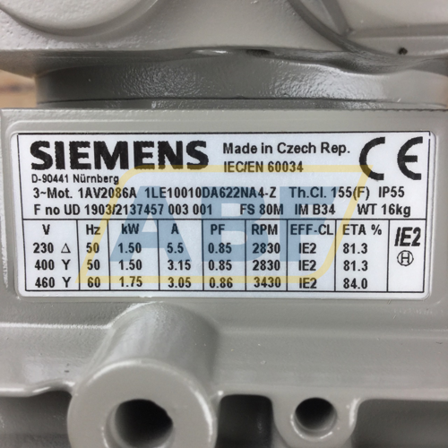 1LE1001-0DA62-2NA4-Z Siemens