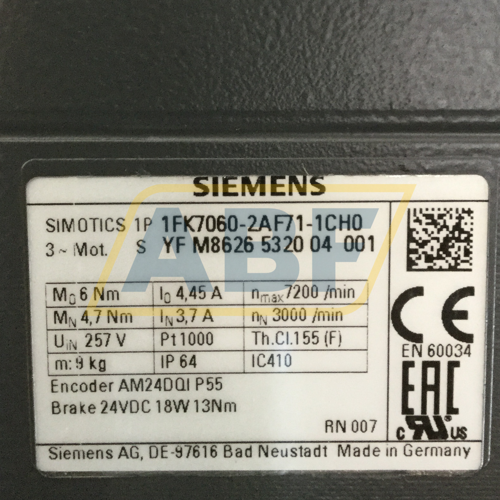 1FK7060-2AF71-1CH0 Siemens