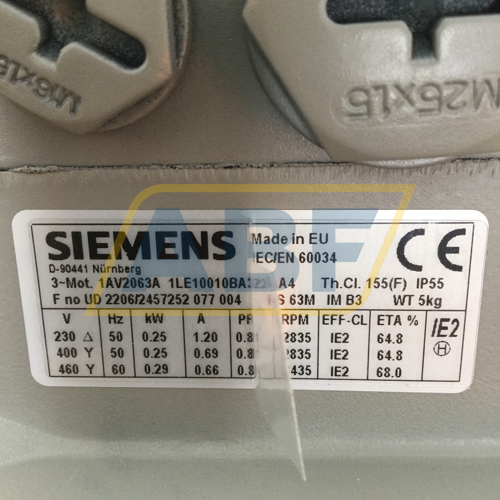 1LE1001-0BA32-2AA4 Siemens