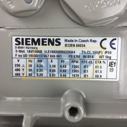 1LE1002-0BB62-2KA4 Siemens