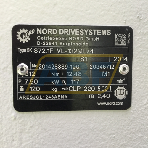 SK872.1FVL-132MH/4 Nord Drive Systems