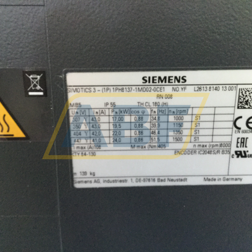 1PH8137-1MD02-0CE1 Siemens