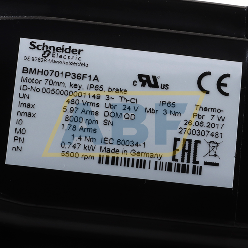 BMH0701P36F1A Schneider Electric