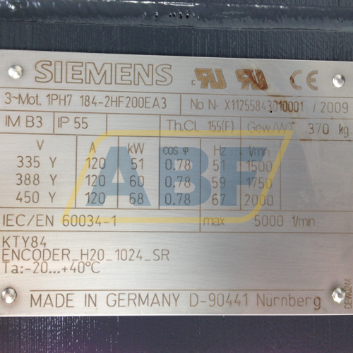 1PH7184-2HF20-0EA3 Siemens